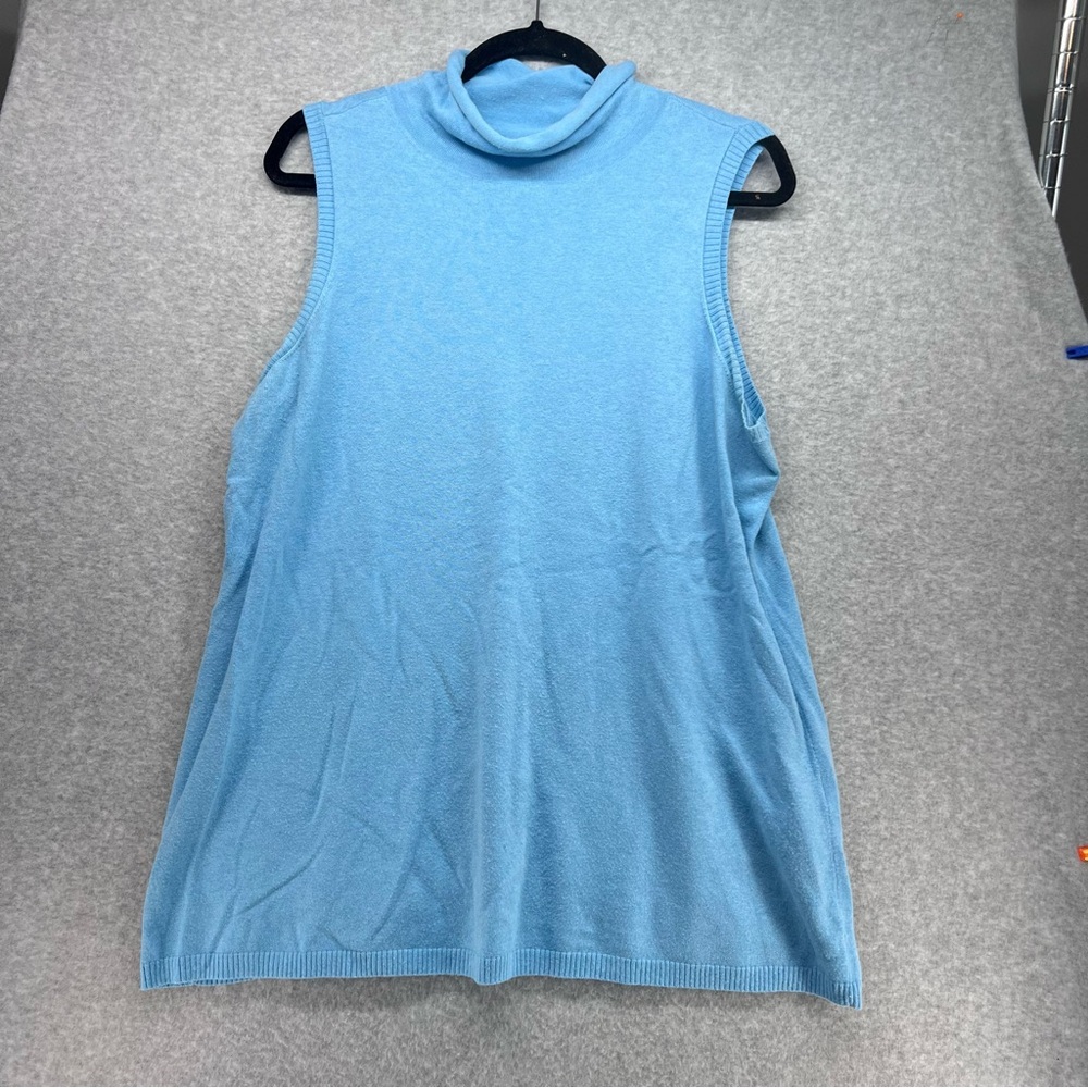 Chico's Sky Blue Sleeveless Tank Top